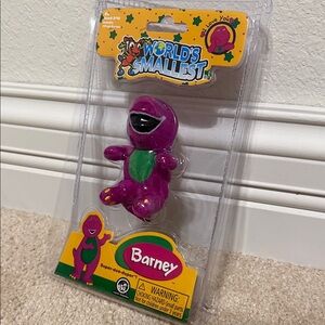 Barneys New York Purple Dinosaur Action Figure